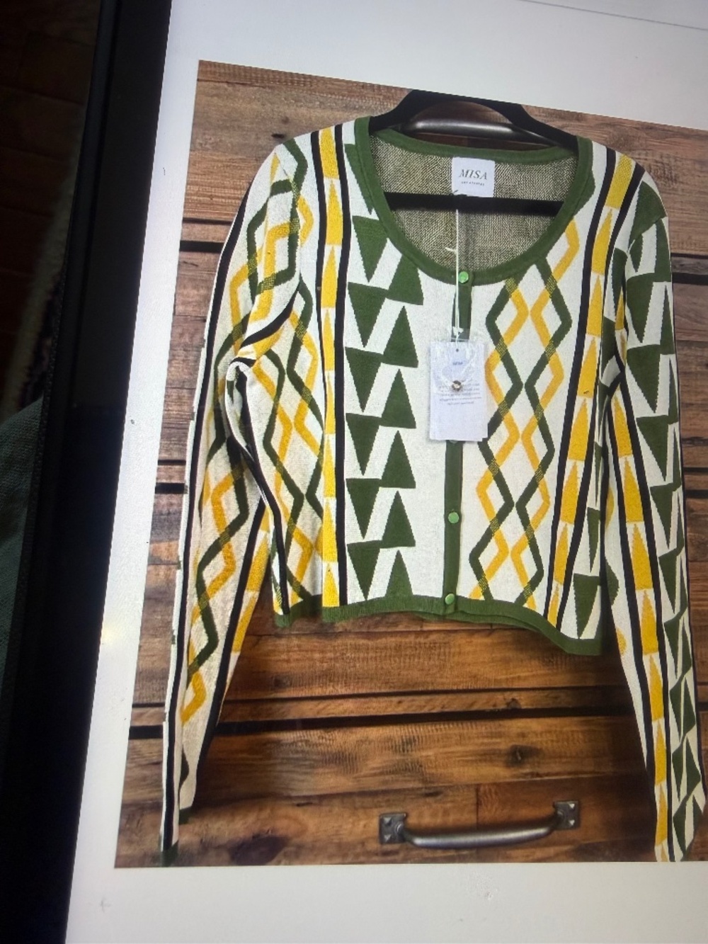 NWT MISA of LOS ANGELES CARDIGAN SMALL